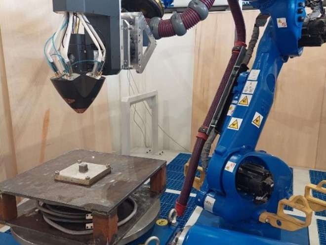 Ενσωμάτωση του Meltio Engine με το Ρομποτικό Βραχίονα
